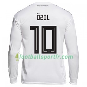 Tenue Allemagne Ozil 10 Domicile Coupe du monde 2018 Maillot de Foot ML